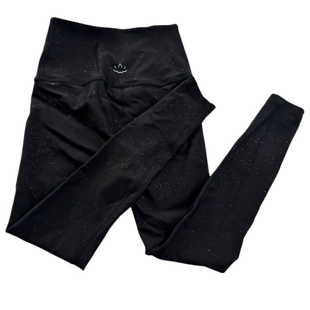 Beyond Yoga Alloy Sparkle High Waisted 7/8 Legging XS Metallic Shimmer Activewea